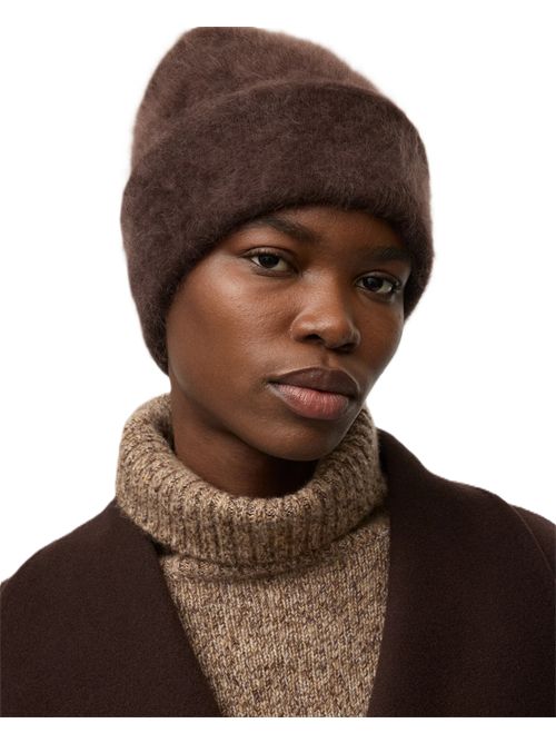 Brushed beanie Soft Goat | 2463512046MOCHA